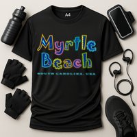 Myrtle Beach South Carolina Souvenir Cool Gift Cooling Performance Crew T-Shirt