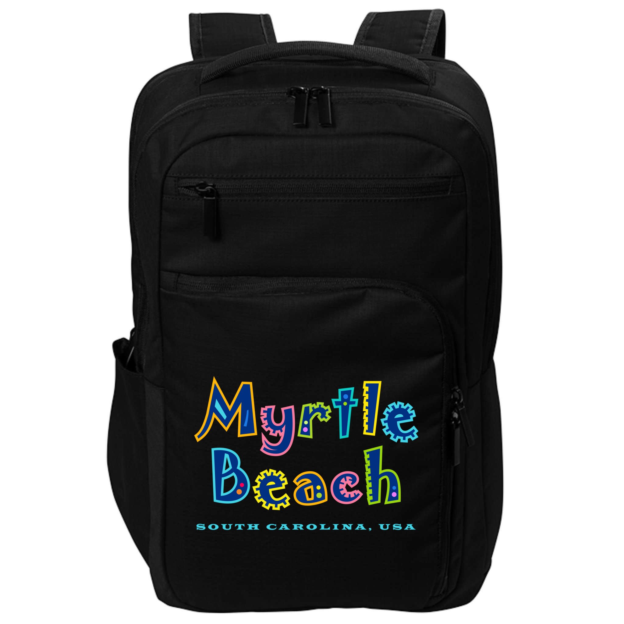 Myrtle Beach South Carolina Souvenir Cool Gift Impact Tech Backpack