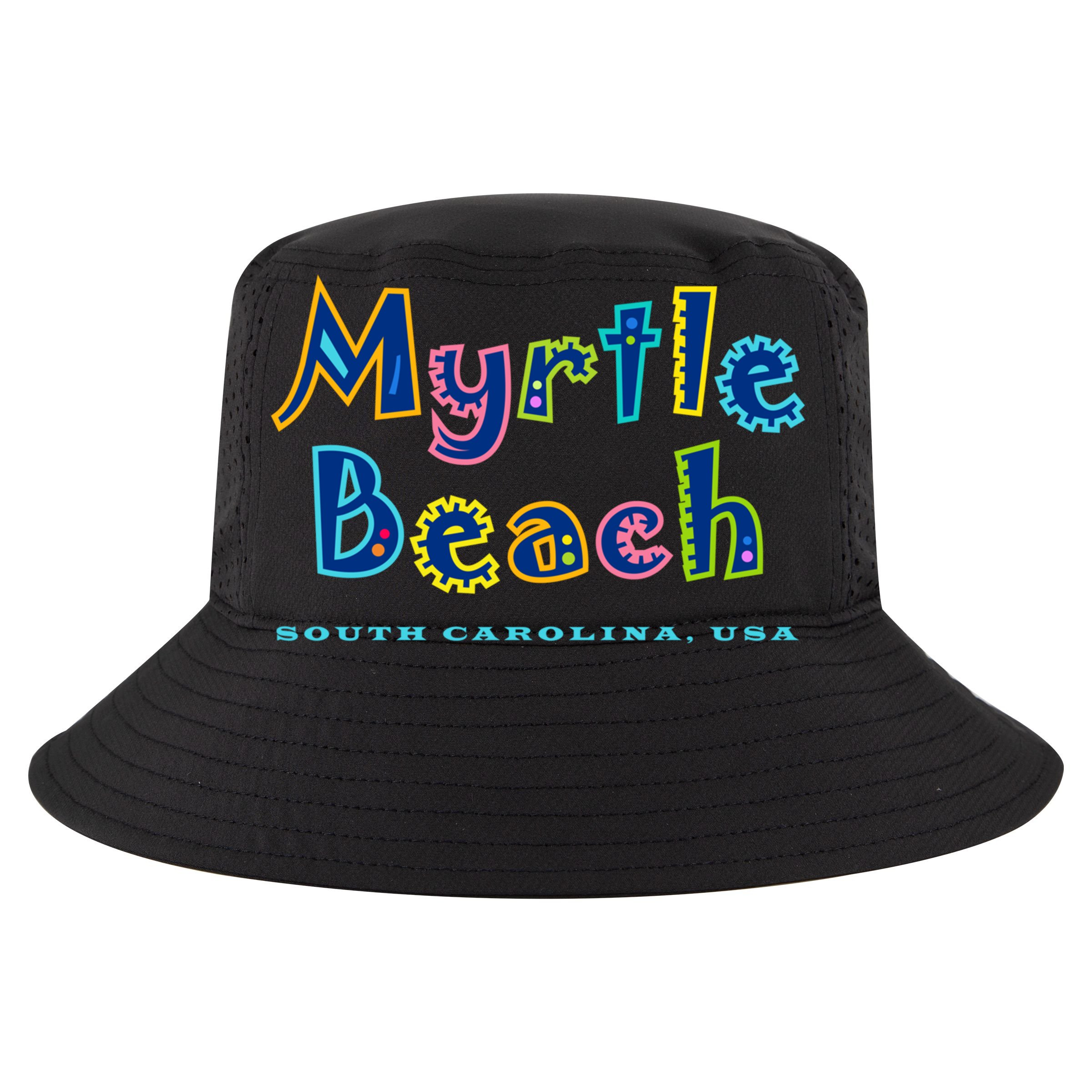 Myrtle Beach South Carolina Souvenir Cool Gift Sustainable Bucket Hat