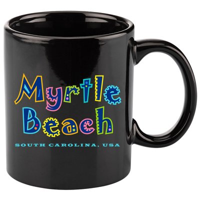 Myrtle Beach South Carolina Souvenir Cool Gift 11oz C Handle Ceramic Mug