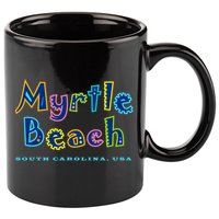 Myrtle Beach South Carolina Souvenir Cool Gift 11oz C Handle Ceramic Mug
