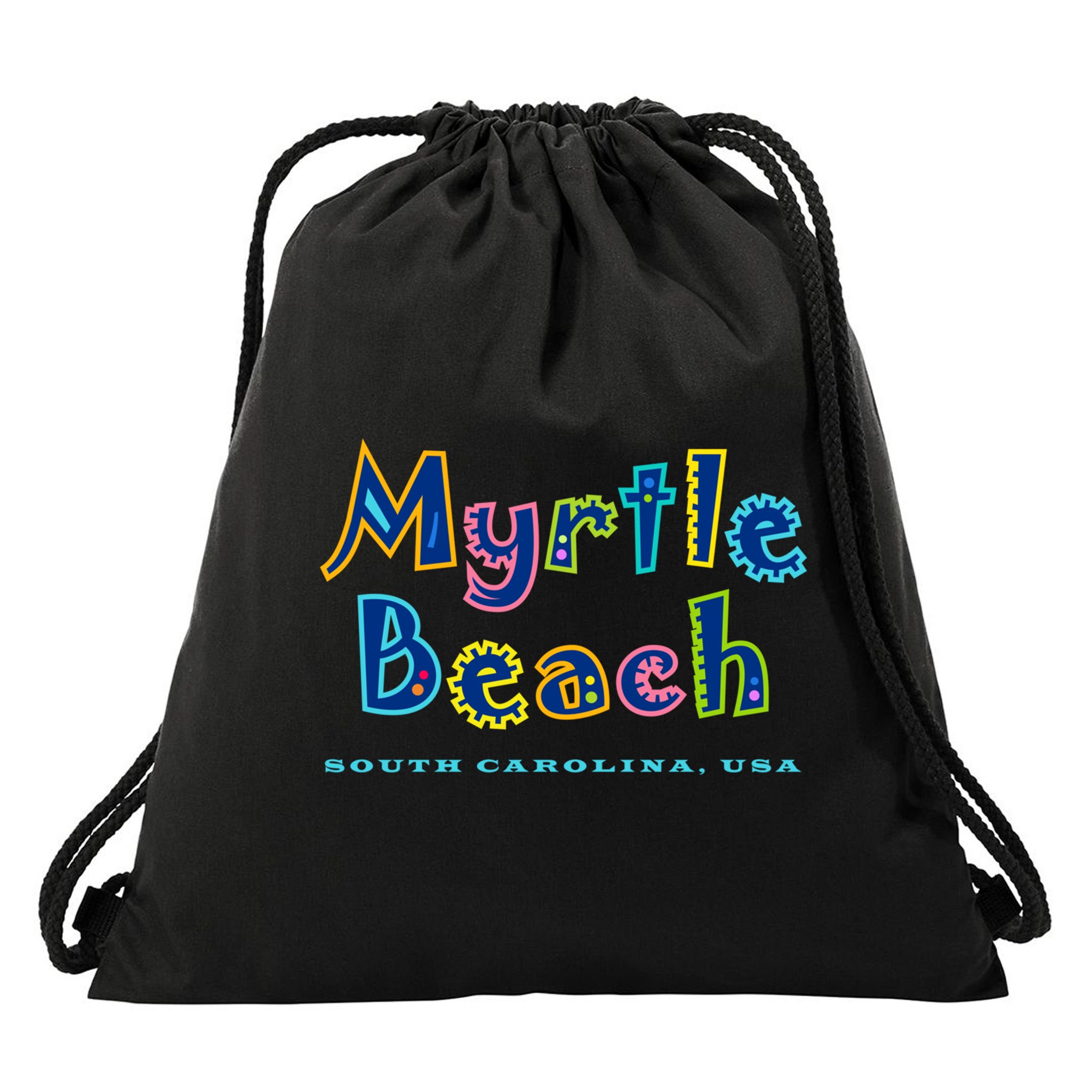 Myrtle Beach South Carolina Souvenir Cool Gift Drawstring Bag