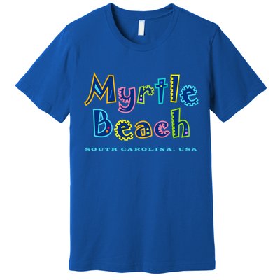Myrtle Beach South Carolina Souvenir Cool Gift Premium T-Shirt