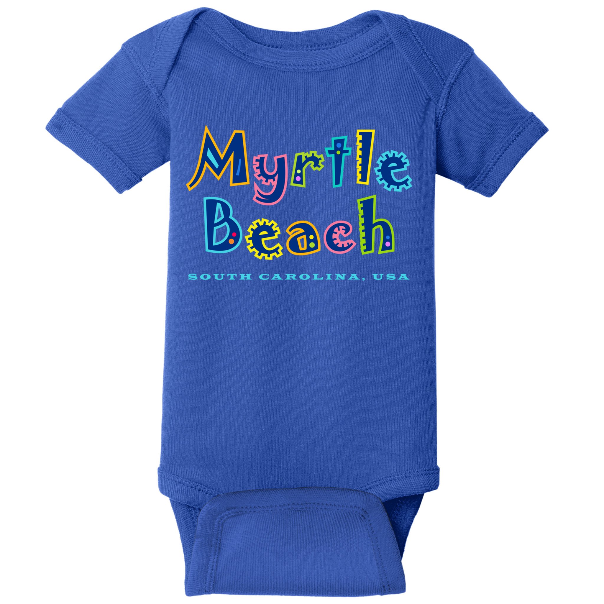 Myrtle Beach South Carolina Souvenir Cool Gift Baby Bodysuit