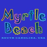 Myrtle Beach South Carolina Souvenir Cool Gift Zip Tote Bag
