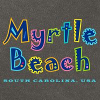 Myrtle Beach South Carolina Souvenir Cool Gift Cotton Canvas Backpack