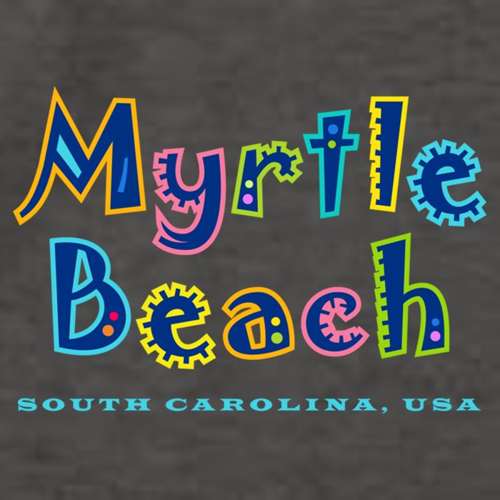 Myrtle Beach South Carolina Souvenir Cool Gift Vector Backpack