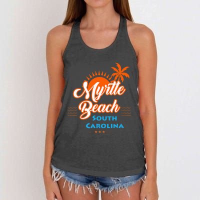 Myrtle Beach Sc Women's Knotted Racerback Tank