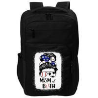 Messy Bun Soccer Mom Baseball Mom Of Both Mothers Day Impact Tech Backpack