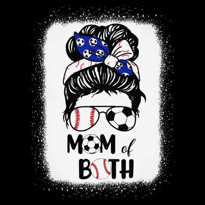 Messy Bun Soccer Mom Baseball Mom Of Both Mothers Day Impact Tech Backpack