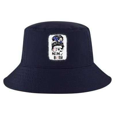 Messy Bun Soccer Mom Baseball Mom Of Both Mothers Day Cool Comfort Performance Bucket Hat