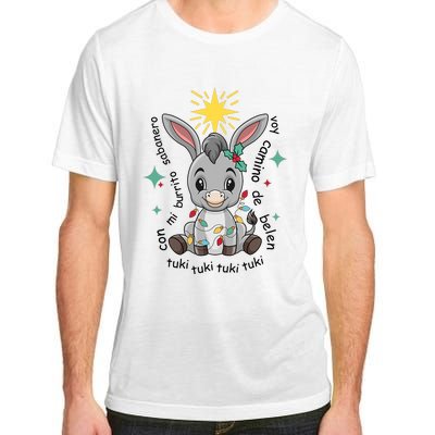 Mi Burrito Sabanero Mexican Tuki Tuki Donkey Latino Xmas Adult ChromaSoft Performance T-Shirt