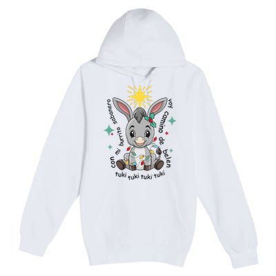 Mi Burrito Sabanero Mexican Tuki Tuki Donkey Latino Xmas Premium Pullover Hoodie