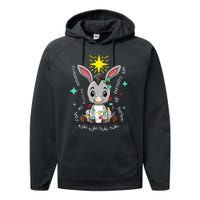 Mi Burrito Sabanero Mexican Tuki Tuki Donkey Latino Xmas Performance Fleece Hoodie