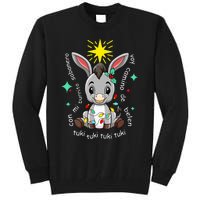 Mi Burrito Sabanero Mexican Tuki Tuki Donkey Latino Xmas Tall Sweatshirt