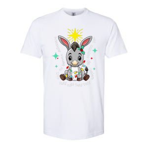 Mi Burrito Sabanero Mexican Tuki Tuki Donkey Latino Xmas Softstyle CVC T-Shirt