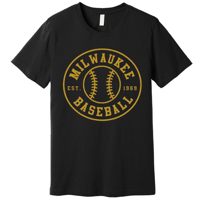 Milwaukee Baseball Seventh Inning Stretch Fan Gear Premium T-Shirt