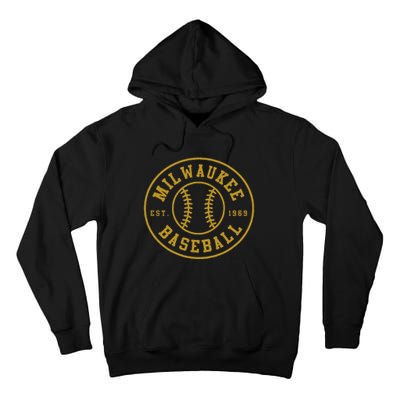 Milwaukee Baseball Seventh Inning Stretch Fan Gear Tall Hoodie