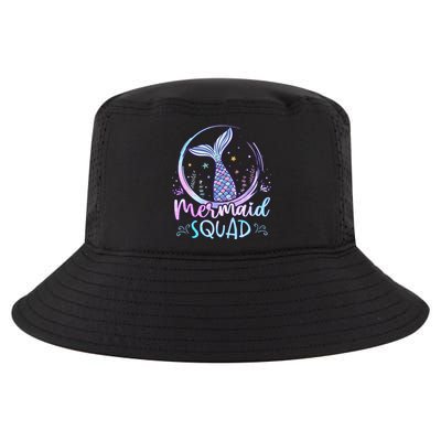 Mermaid Birthday Squad Party Cool Comfort Performance Bucket Hat