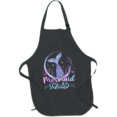Mermaid Birthday Squad Party Apron