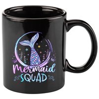 Mermaid Birthday Squad Party 11oz C Handle Ceramic Mug