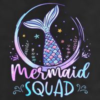 Mermaid Birthday Squad Party 11oz C Handle Ceramic Mug