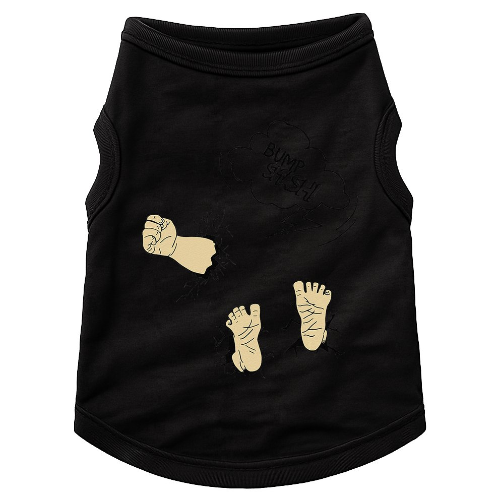 Maternity Bump Smash Cute And Funny Pregnancy Announcement Doggie Tank