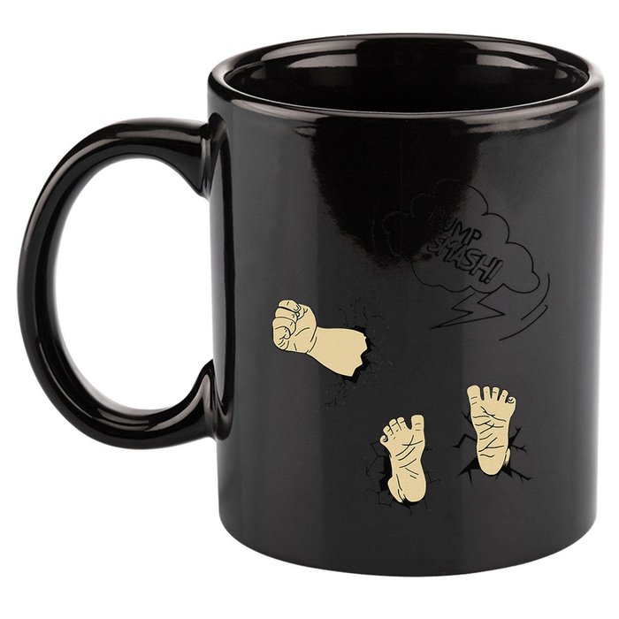 Maternity Bump Smash Cute And Funny Pregnancy Announcement 11oz C Handle Ceramic Mug
