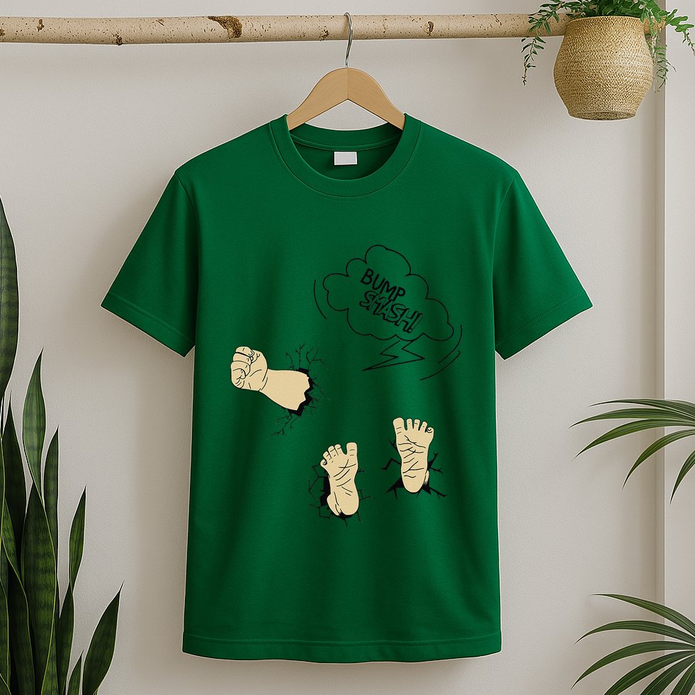 Maternity Bump Smash Cute And Funny Pregnancy Announcement T-Shirt