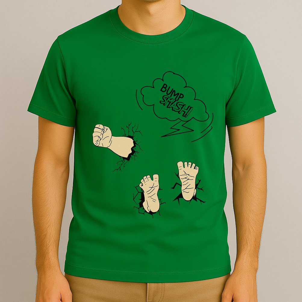 Maternity Bump Smash Cute And Funny Pregnancy Announcement T-Shirt
