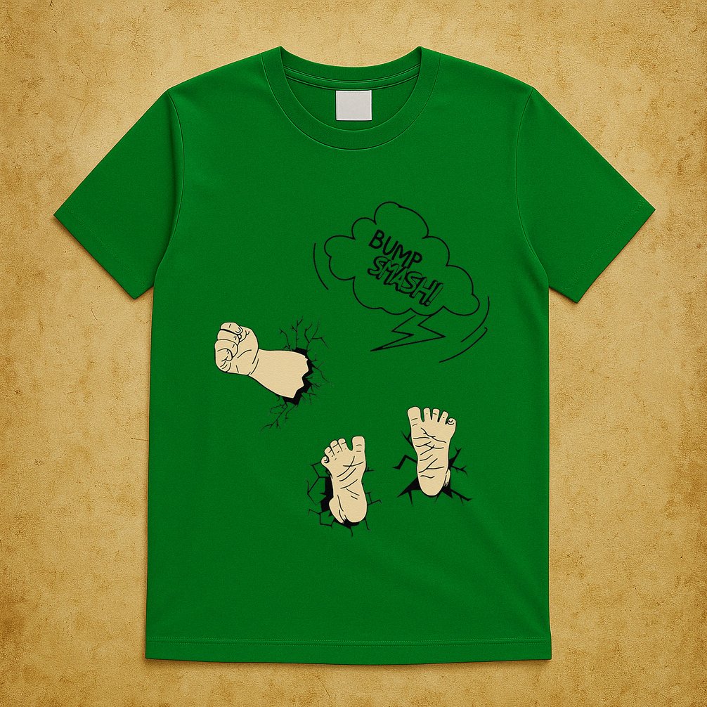 Maternity Bump Smash Cute And Funny Pregnancy Announcement T-Shirt