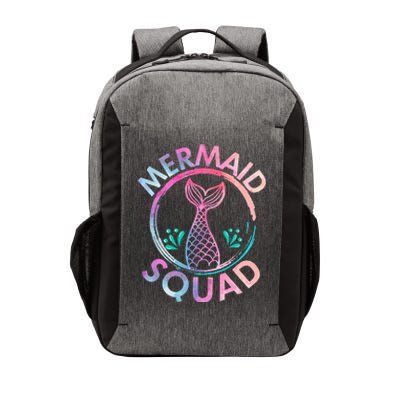 Mermaid Birthday Squad Party Vector Backpack