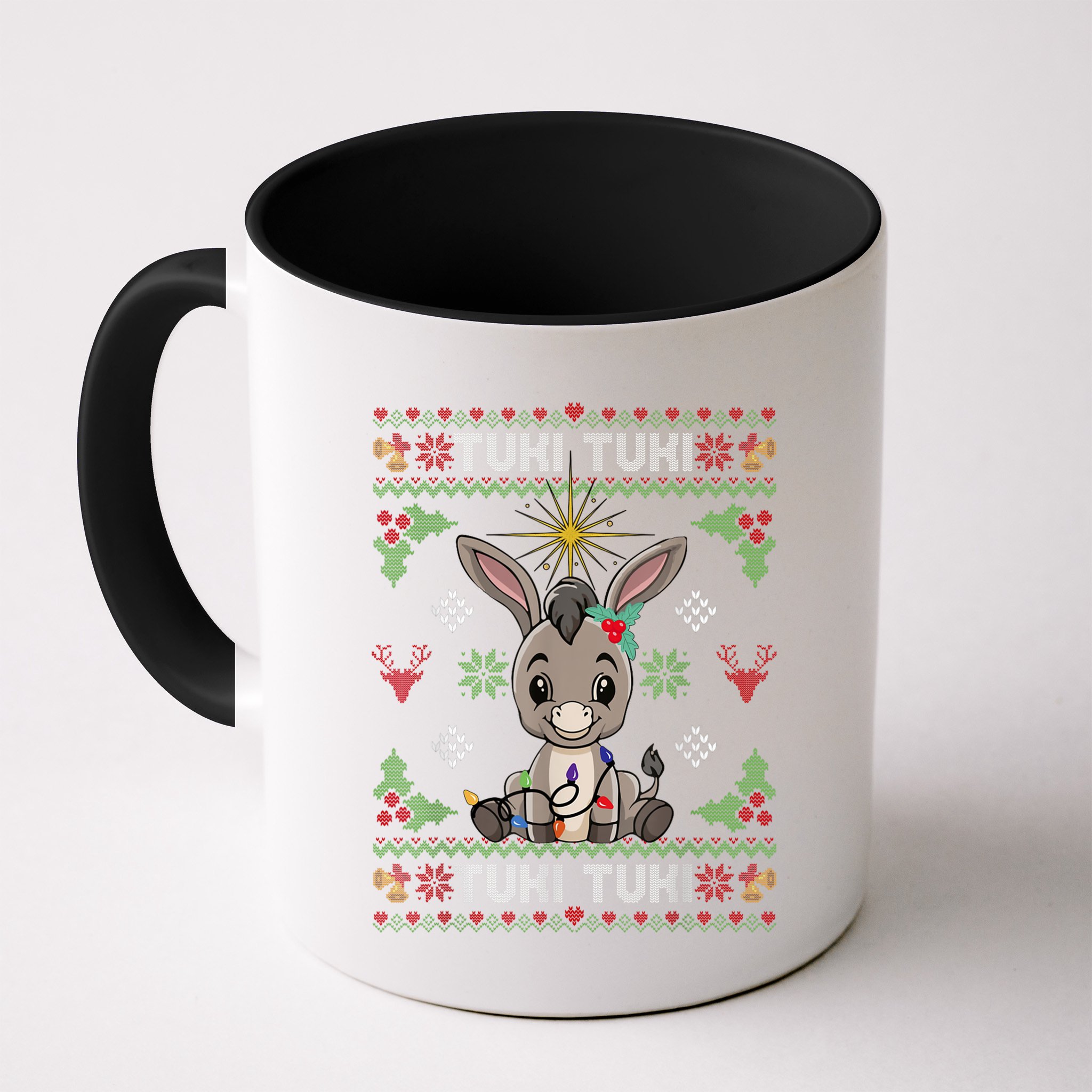 Mi Burrito Sabanero Mexican Donkey Latino Ugly Christmas Mug