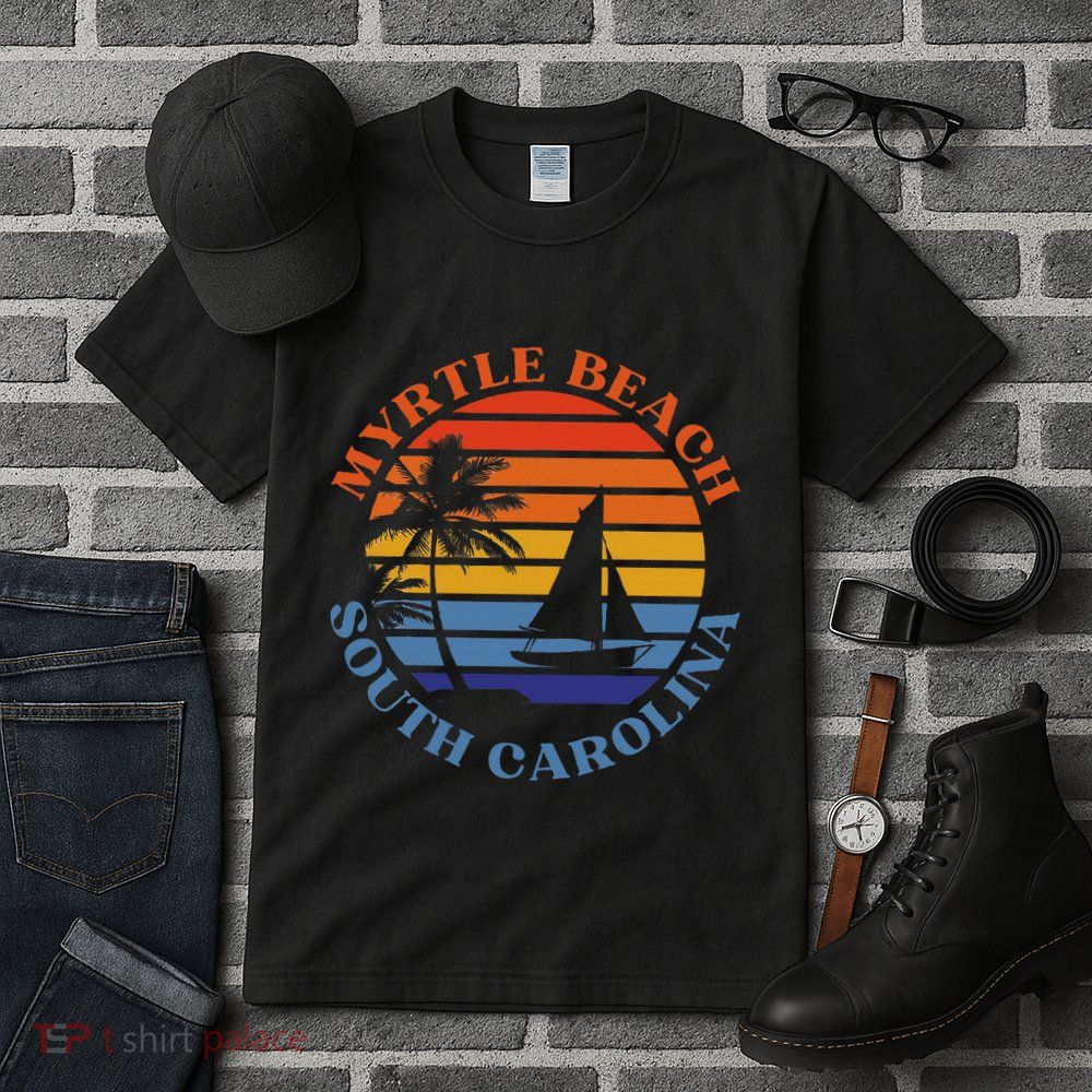 Myrtle Beach South Carolina Summer Vacation Tall T-Shirt