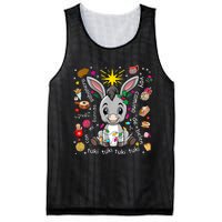 Mi Burrito Sabanero Mexican Christmas Donkey Spanish Xmas Mesh Reversible Basketball Jersey Tank