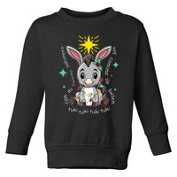 Mi Burrito Sabanero Mexico Tuki Tuki Donkey Latino Christmas  Toddler Sweatshirt