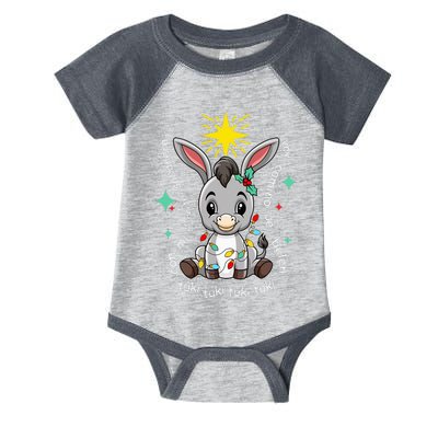 Mi Burrito Sabanero Mexico Tuki Tuki Donkey Latino Christmas  Infant Baby Jersey Bodysuit