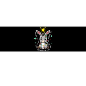 Mi Burrito Sabanero Mexico Tuki Tuki Donkey Latino Christmas Design Bumper Sticker