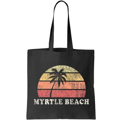 Myrtle Beach Sc Vintage 70s Retro Throwback Design Bag