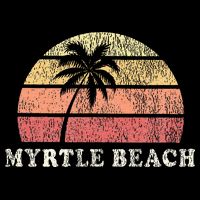 Myrtle Beach Sc Vintage 70s Retro Throwback Design Bag