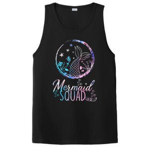 Mermaid Birthday Squad Party Matching Family Mermaid Lovers PosiCharge Competitor Tank