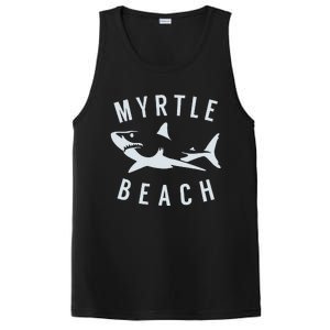 Myrtle Beach South Carolina Shark SC Souvenir PosiCharge Competitor Tank