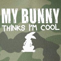 My Bunny Thinks IM Cool Rabbit Legacy Tie Dye Trucker Hat
