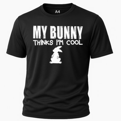 My Bunny Thinks IM Cool Rabbit Performance Shirt