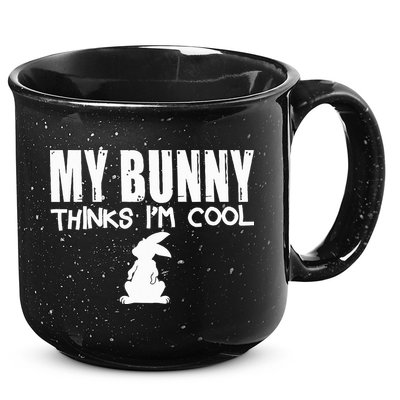 My Bunny Thinks IM Cool Rabbit 15oz Campfire Ceramic Mug
