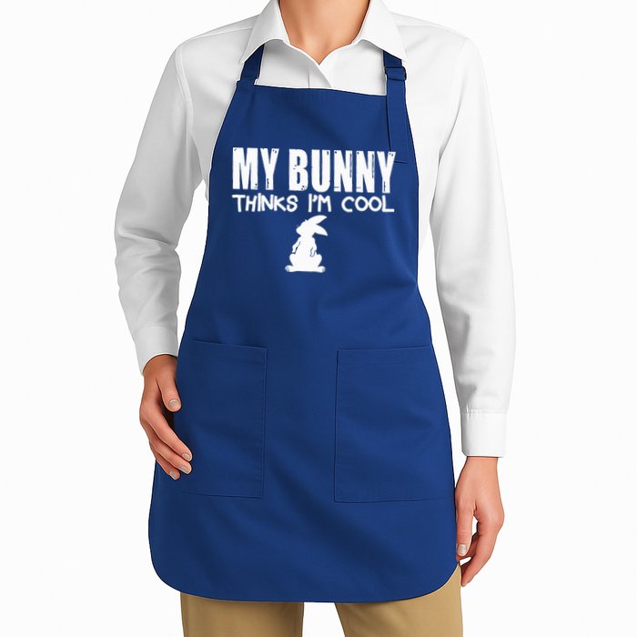 My Bunny Thinks IM Cool Rabbit Apron