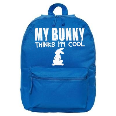 My Bunny Thinks IM Cool Rabbit 16 in Basic Backpack