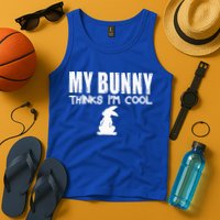 My Bunny Thinks IM Cool Rabbit Tank Top