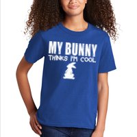 My Bunny Thinks IM Cool Rabbit Kids T-Shirt