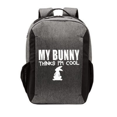 My Bunny Thinks IM Cool Rabbit Vector Backpack